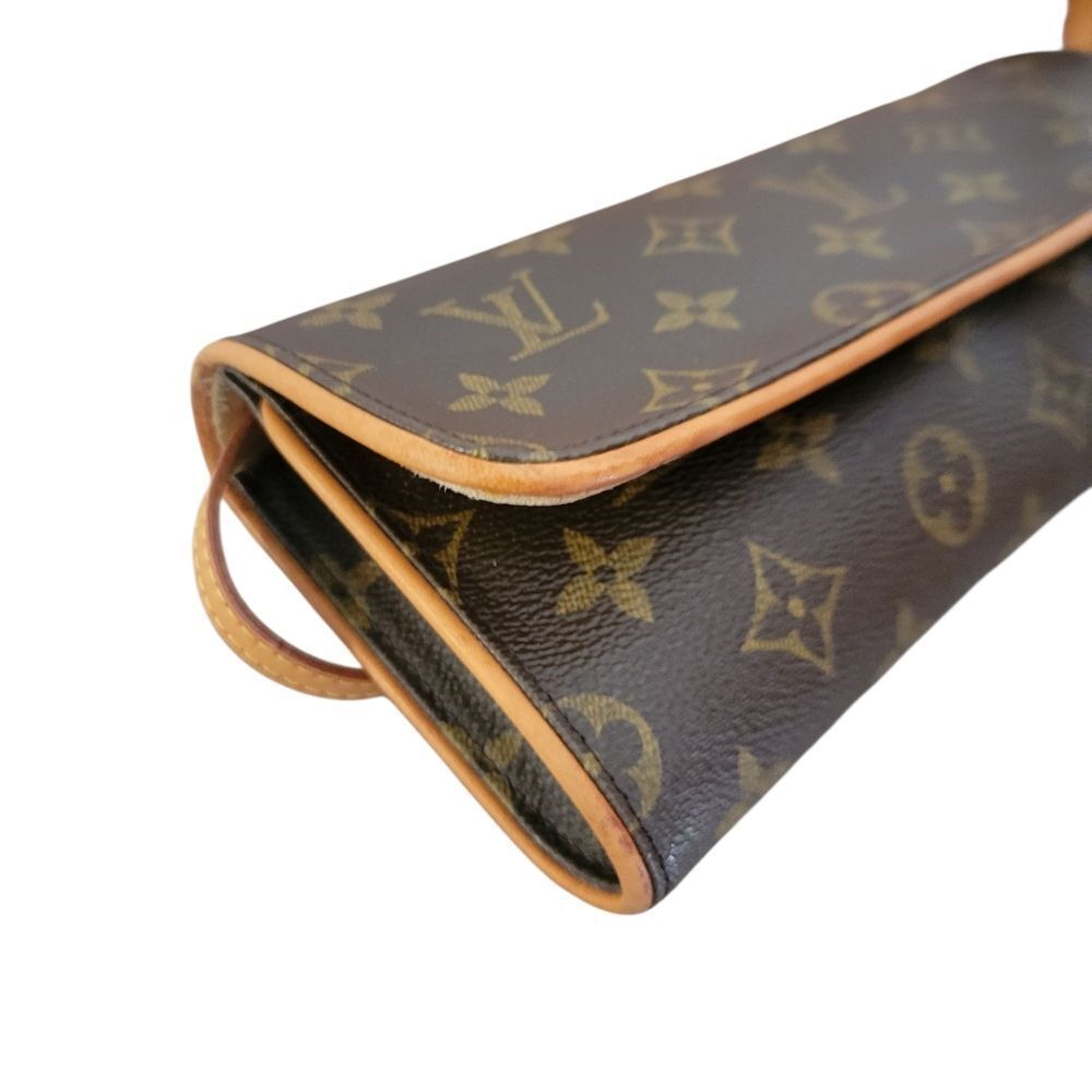Louis Vuitton Monogram Pochette Twin GM Crossbody Bag Clutch - Picture 4 of 13